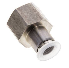Racor de 10mm x G1/2'' con rosca hembra Acero inoxidable/PA EPDM/PTFE