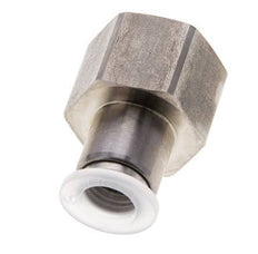 Racor de 10mm x G1/2'' con rosca hembra Acero inoxidable/PA EPDM/PTFE