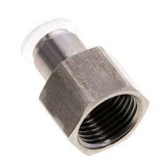 Racor de 10mm x G1/2'' con rosca hembra Acero inoxidable/PA EPDM/PTFE