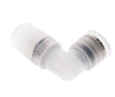 Codo de 90 grados 10mm x R3/8'' con rosca macho latón FKM giratorio