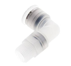 Codo de 90 grados 12mm x R3/8'' con rosca macho Latón FKM Giratorio