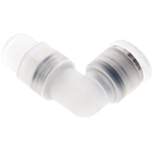 Codo de 90 grados 12mm x R3/8'' con rosca macho Latón FKM Giratorio