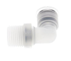Codo de 90 grados 12mm x R1/2'' con rosca macho latón FKM giratorio