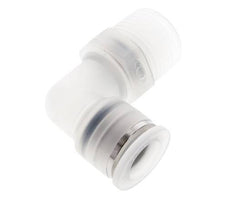 Codo de 90 grados 12mm x R1/2'' con rosca macho latón FKM giratorio