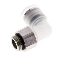 Codo de 90 grados 12mm x G3/8'' con rosca macho PA/Acero inoxidable EPDM Giratorio