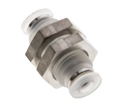 Racor de 4mm PA EPDM/PTFE Bulkhead