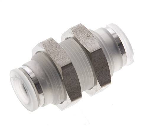 Racor de 8mm PA EPDM/PTFE Bulkhead