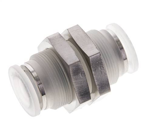 Racor de 12mm PA EPDM/PTFE Bulkhead