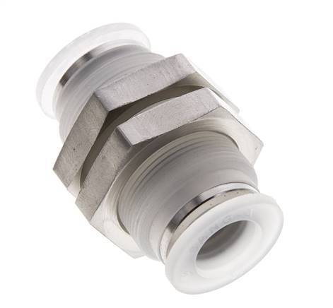 Racor de 12mm PA EPDM/PTFE Bulkhead