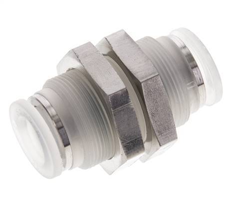 Racor de 12mm PA EPDM/PTFE Bulkhead