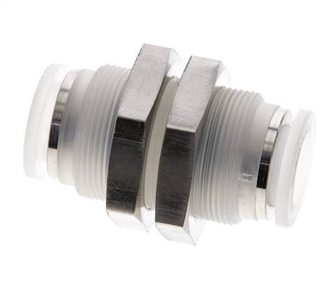 Racor de 12mm PA EPDM/PTFE Bulkhead