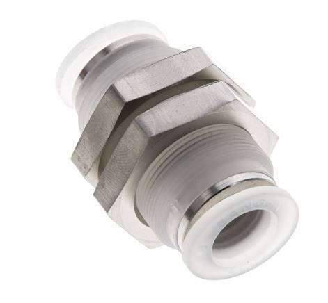 Racor de 12mm PA EPDM/PTFE Bulkhead