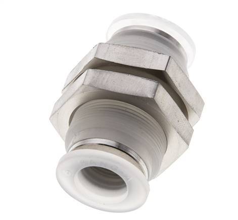 Racor de 12mm PA EPDM/PTFE Bulkhead