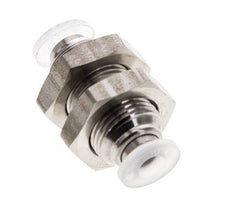 Racor de 4 mm Acero inoxidable/PA EPDM/PTFE Pasamuros
