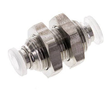 Racor de 4 mm Acero inoxidable/PA EPDM/PTFE Pasamuros