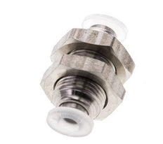 Racor de 4 mm Acero inoxidable/PA EPDM/PTFE Pasamuros