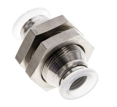 Racor de 10 mm Acero inoxidable/PA EPDM/PTFE Pasamuros