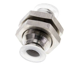 Racor de 10 mm Acero inoxidable/PA EPDM/PTFE Pasamuros