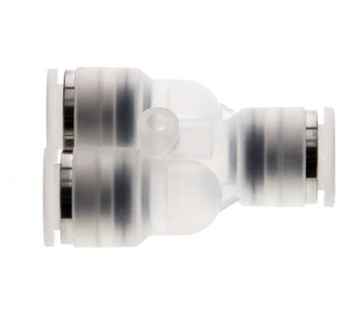Racor rápido en Y de 8 mm PA 66 NBR