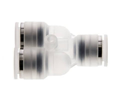 Racor rápido en Y de 8 mm PA 66 NBR