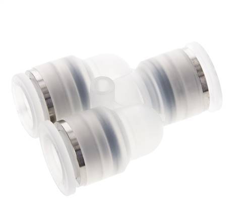 Racor rápido en Y de 12 mm PA 66 NBR