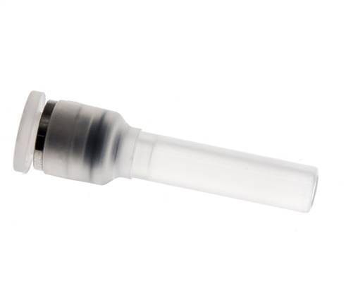 Racor de 4mm x 6mm con enchufe PA 66 NBR