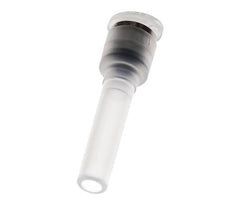 Racor de 4mm x 6mm con enchufe PA 66 NBR
