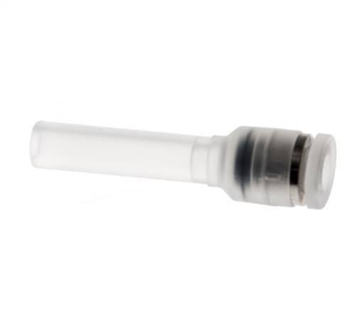 Racor de 4mm x 6mm con enchufe PA 66 NBR