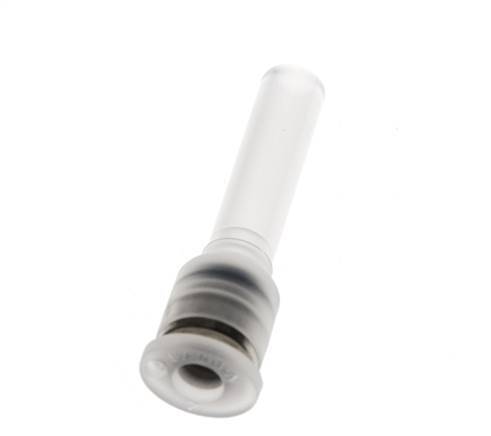 Racor de 4mm x 6mm con enchufe PA 66 NBR