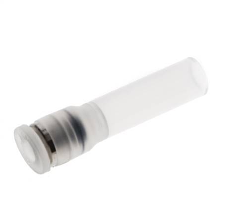 Racor de 4mm x 8mm con enchufe PA 66 NBR