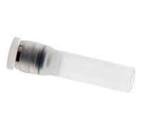 Racor de 4mm x 8mm con enchufe PA 66 NBR