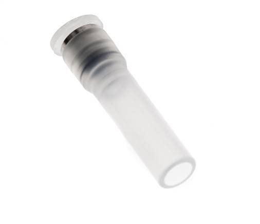 Racor de 4mm x 8mm con enchufe PA 66 NBR