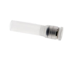 Racor de 4mm x 8mm con enchufe PA 66 NBR