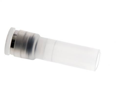 Racor rápido de 6 mm x 10 mm con enchufe PA 66 NBR