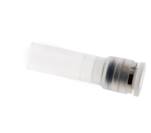 Racor rápido de 6 mm x 10 mm con enchufe PA 66 NBR