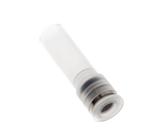 Racor rápido de 6 mm x 10 mm con enchufe PA 66 NBR