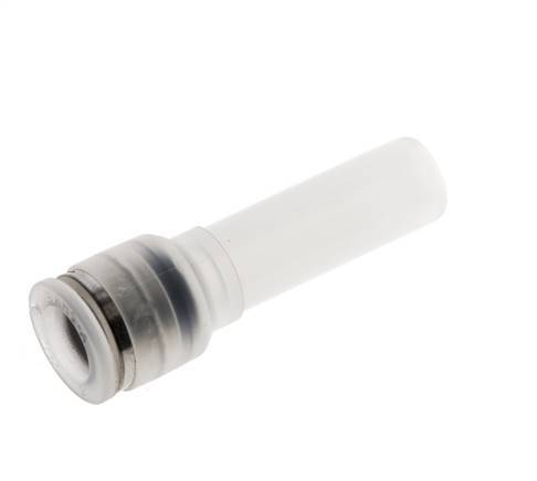 Racor rápido de 8 mm x 10 mm con enchufe PA 66 NBR