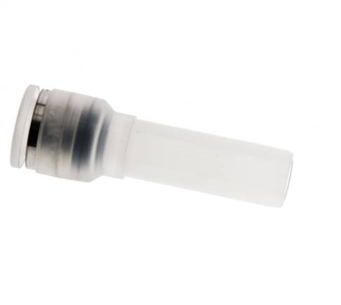 Racor rápido de 8 mm x 10 mm con enchufe PA 66 NBR