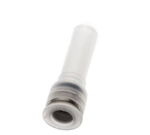 Racor rápido de 8 mm x 10 mm con enchufe PA 66 NBR