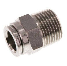 Racor de 10mm x R3/8'' con rosca macho Latón FKM