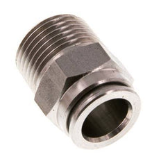 Racor de 10mm x R3/8'' con rosca macho Latón FKM