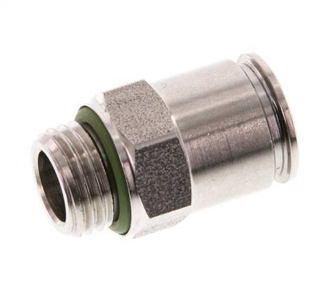 Racor de 10mm x G1/4'' con rosca macho Latón FKM
