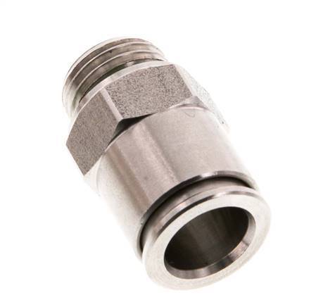 Racor de 10mm x G1/4'' con rosca macho Latón FKM