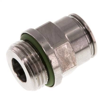Racor de 10mm x G3/8'' con rosca macho Latón FKM