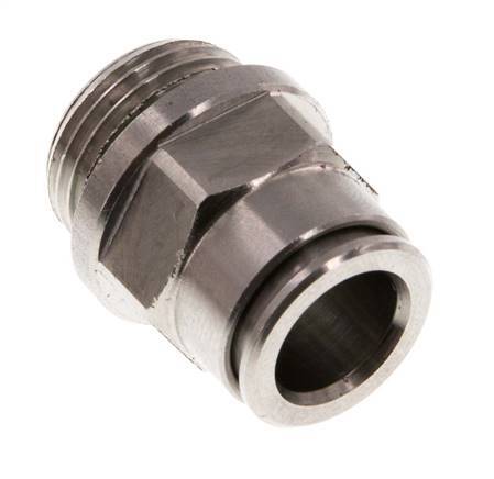 Racor de 10mm x G3/8'' con rosca macho Latón FKM