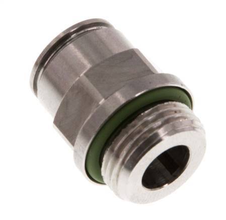 Racor de 10mm x G3/8'' con rosca macho Latón FKM
