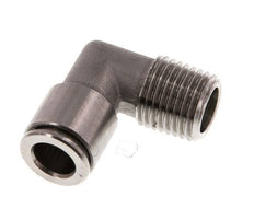 Racor de 8mm x R1/4'' 90deg con rosca macho Latón FKM Giratorio