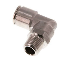 Codo de 90 grados 10mm x R1/4'' con rosca macho Latón FKM Giratorio