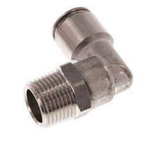 Codo de 90 grados 10mm x R3/8'' con rosca macho latón FKM giratorio