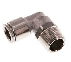Codo de 90 grados 10mm x R3/8'' con rosca macho latón FKM giratorio